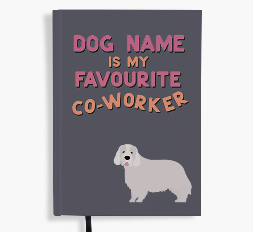 Favourite Co-Worker: Personalised {breedFullName} Notebook