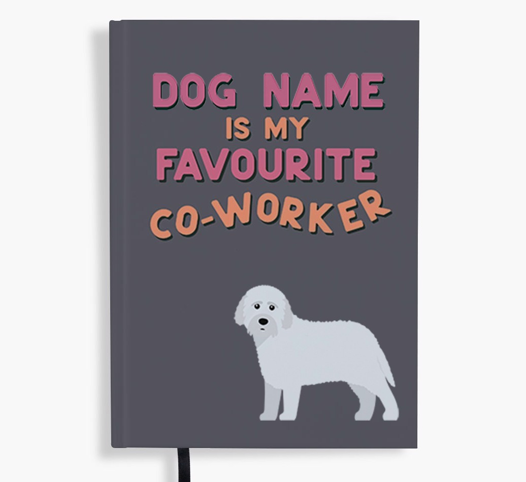 Favourite Co-Worker: Personalised {breedFullName} Notebook