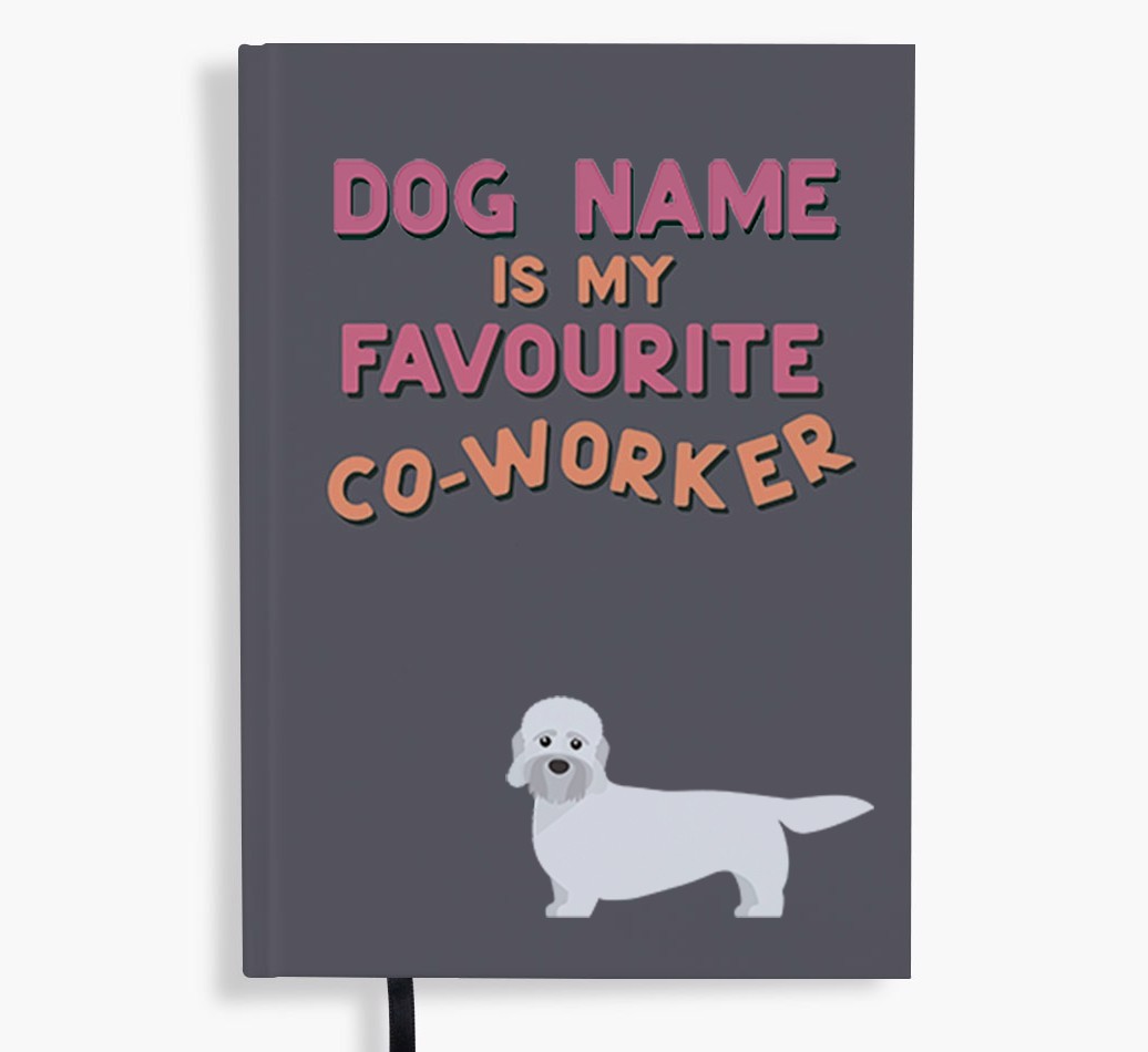 Favourite Co-Worker: Personalised {breedFullName} Notebook