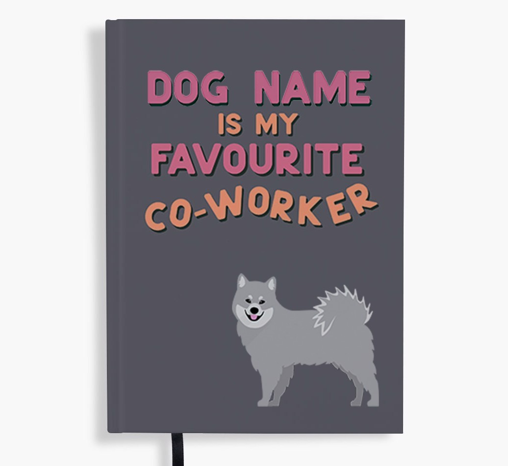 Favourite Co-Worker: Personalised {breedFullName} Notebook