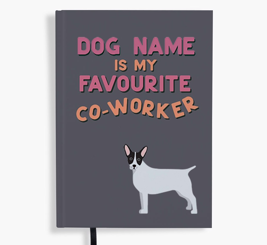 Favourite Co-Worker: Personalised {breedFullName} Notebook