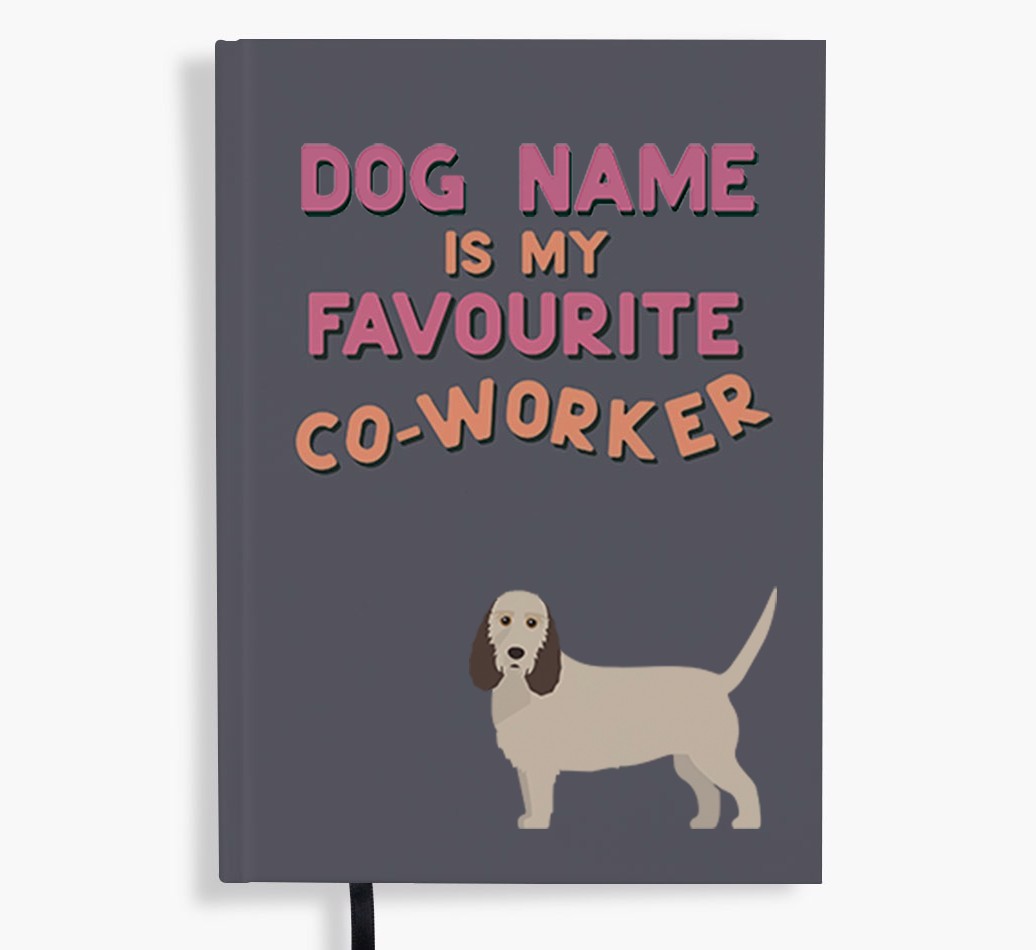 Favourite Co-Worker: Personalised {breedFullName} Notebook