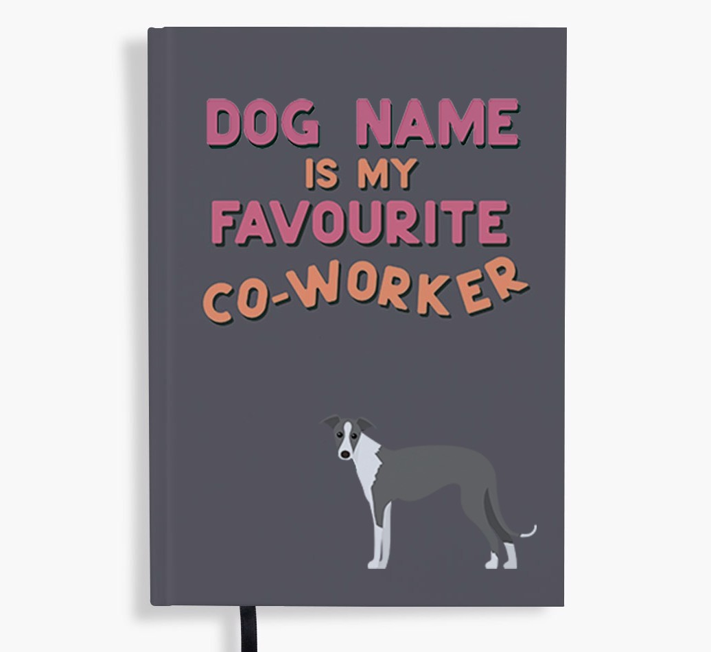 Favourite Co-Worker: Personalised {breedFullName} Notebook