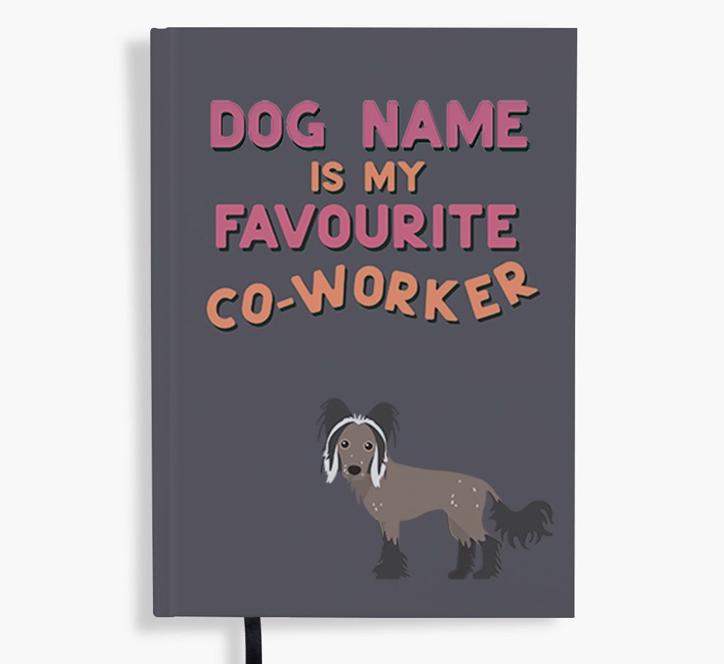 Favourite Co-Worker: Personalised {breedFullName} Notebook