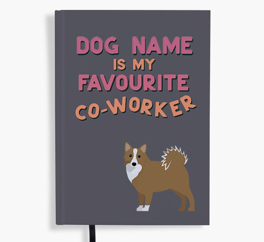 Favourite Co-Worker: Personalised {breedFullName} Notebook
