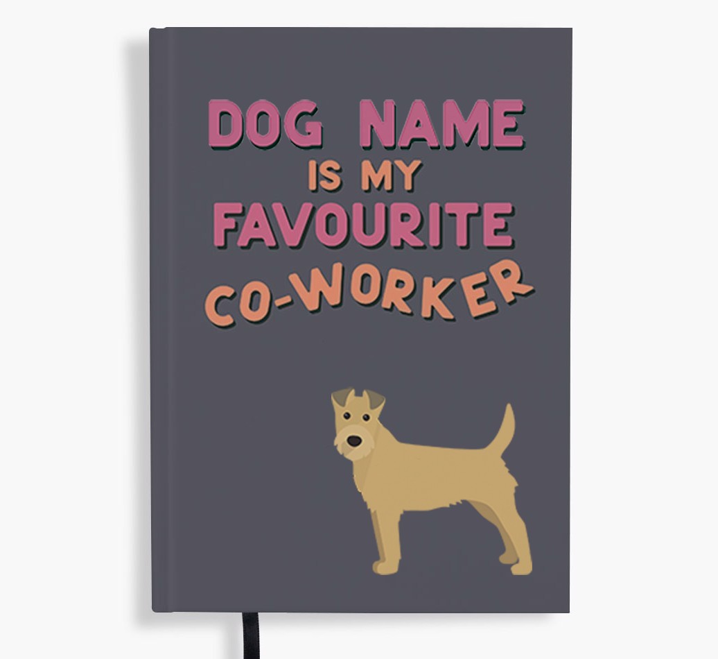 Favourite Co-Worker: Personalised {breedFullName} Notebook