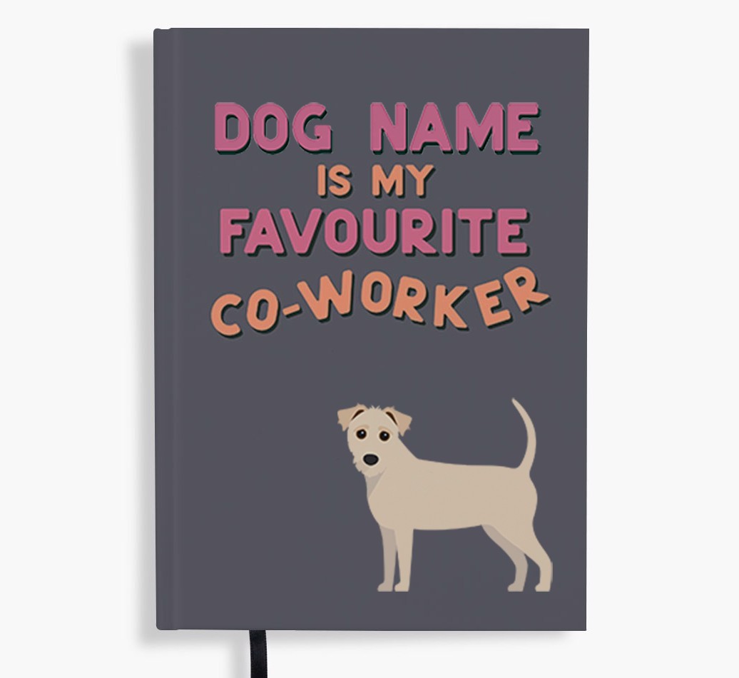 Favourite Co-Worker: Personalised {breedFullName} Notebook