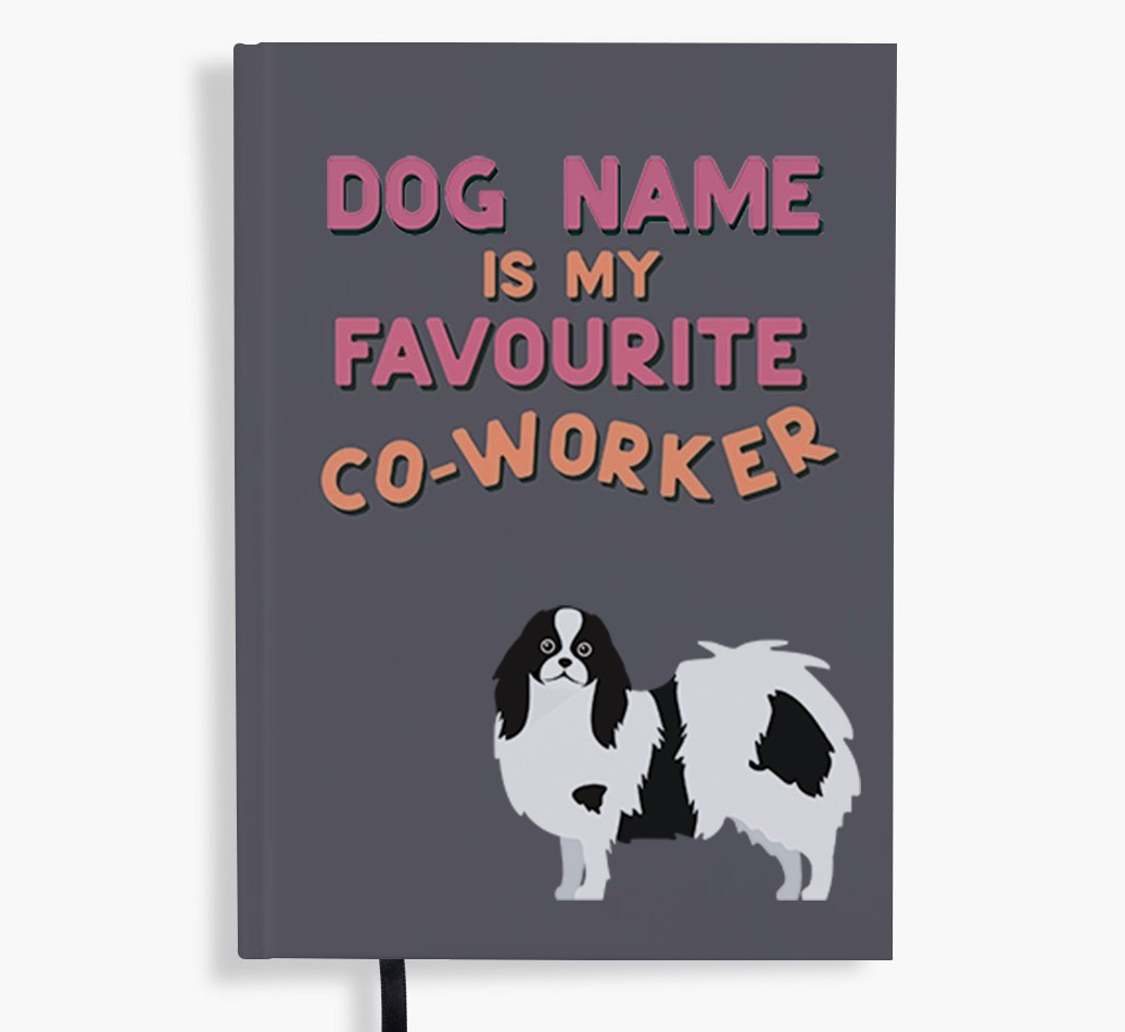 Favourite Co-Worker: Personalised {breedFullName} Notebook