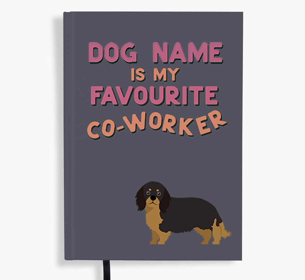 Favourite Co-Worker: Personalised {breedFullName} Notebook