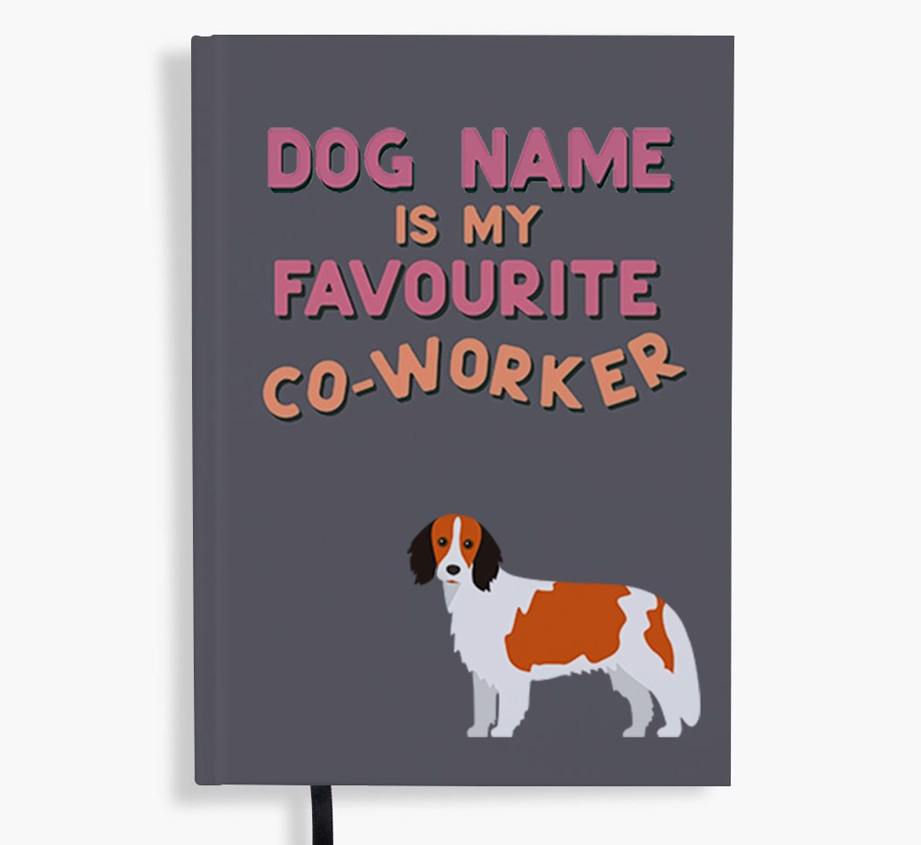 Favourite Co-Worker: Personalised {breedFullName} Notebook
