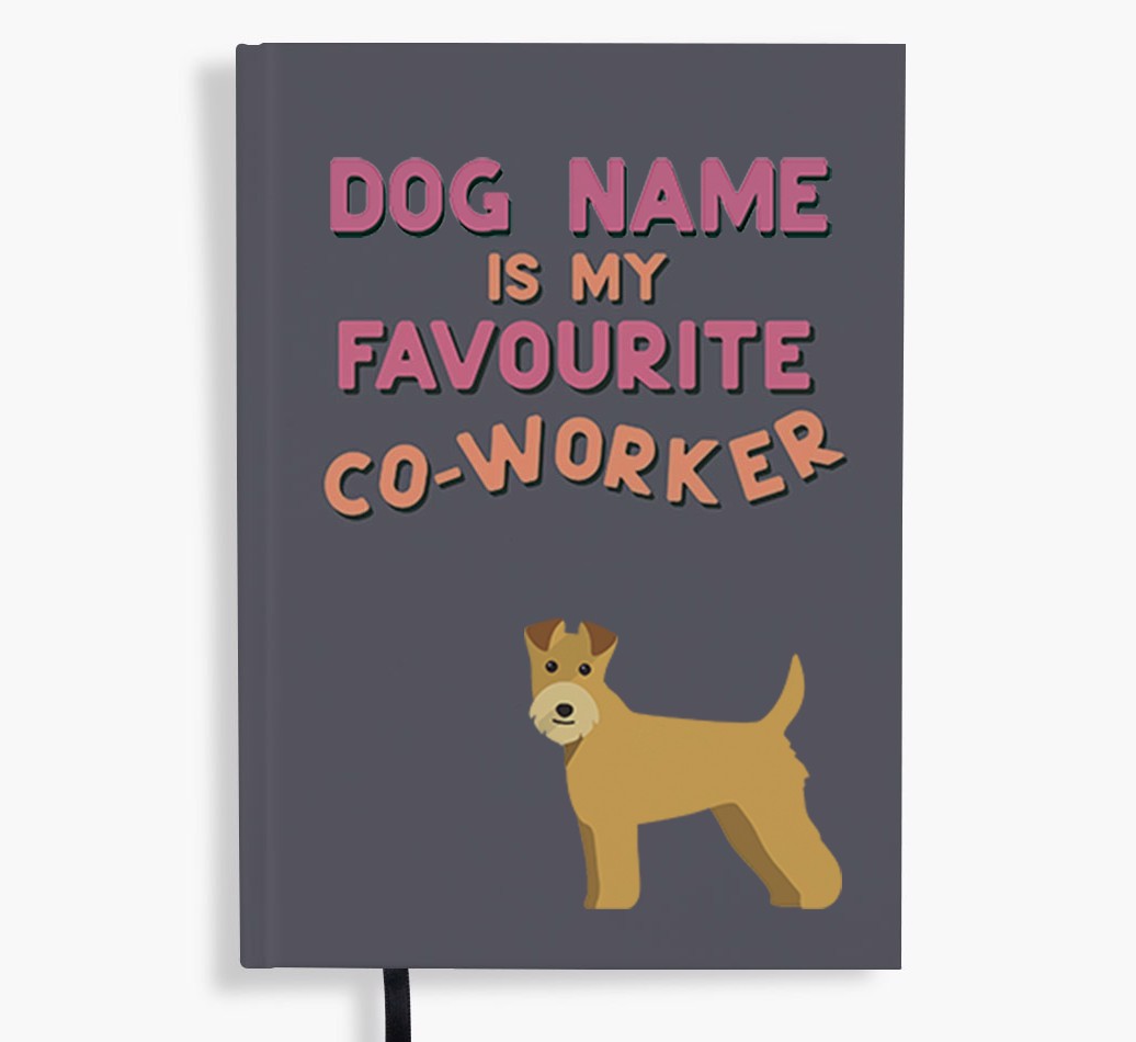 Favourite Co-Worker: Personalised {breedFullName} Notebook