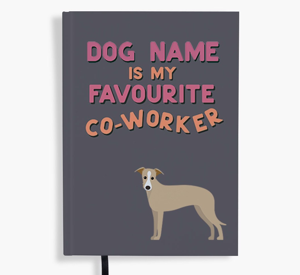 Favourite Co-Worker: Personalised {breedFullName} Notebook