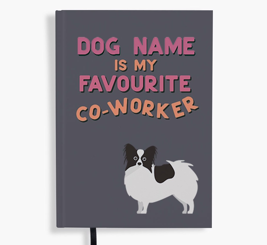 Favourite Co-Worker: Personalised {breedFullName} Notebook