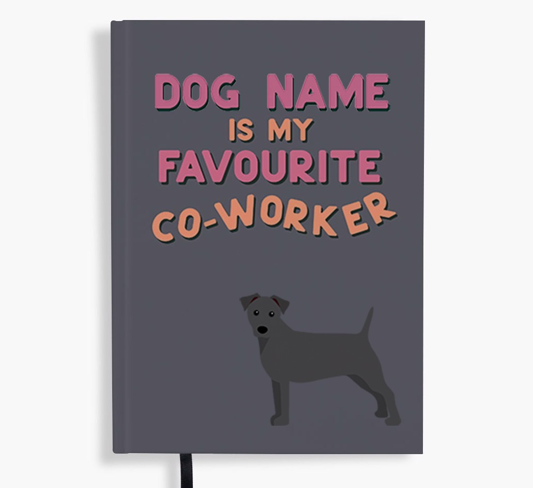 Favourite Co-Worker: Personalised {breedFullName} Notebook
