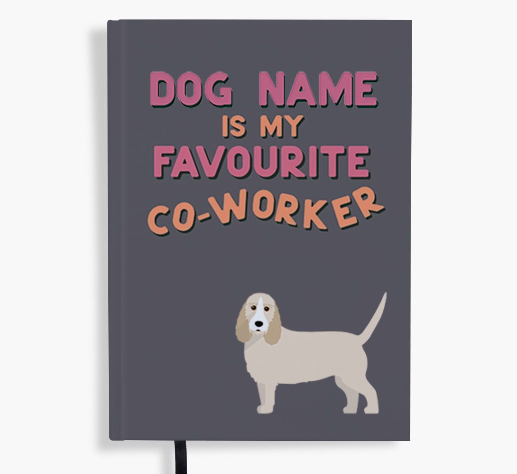 Favourite Co-Worker: Personalised {breedFullName} Notebook