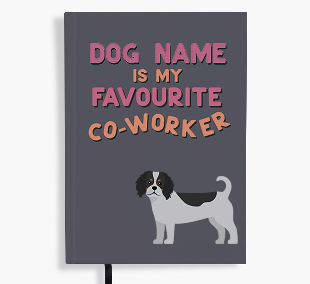Favourite Co-Worker: Personalised {breedFullName} Notebook
