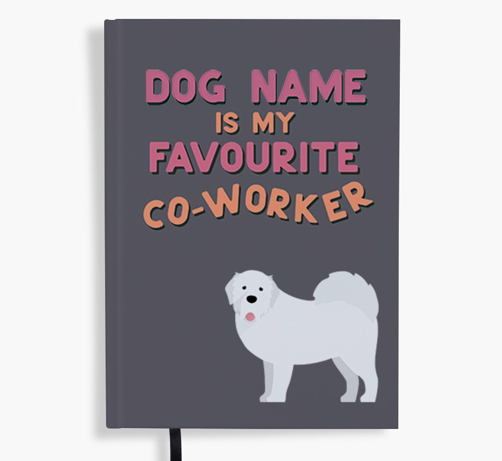 Favourite Co-Worker: Personalised {breedFullName} Notebook