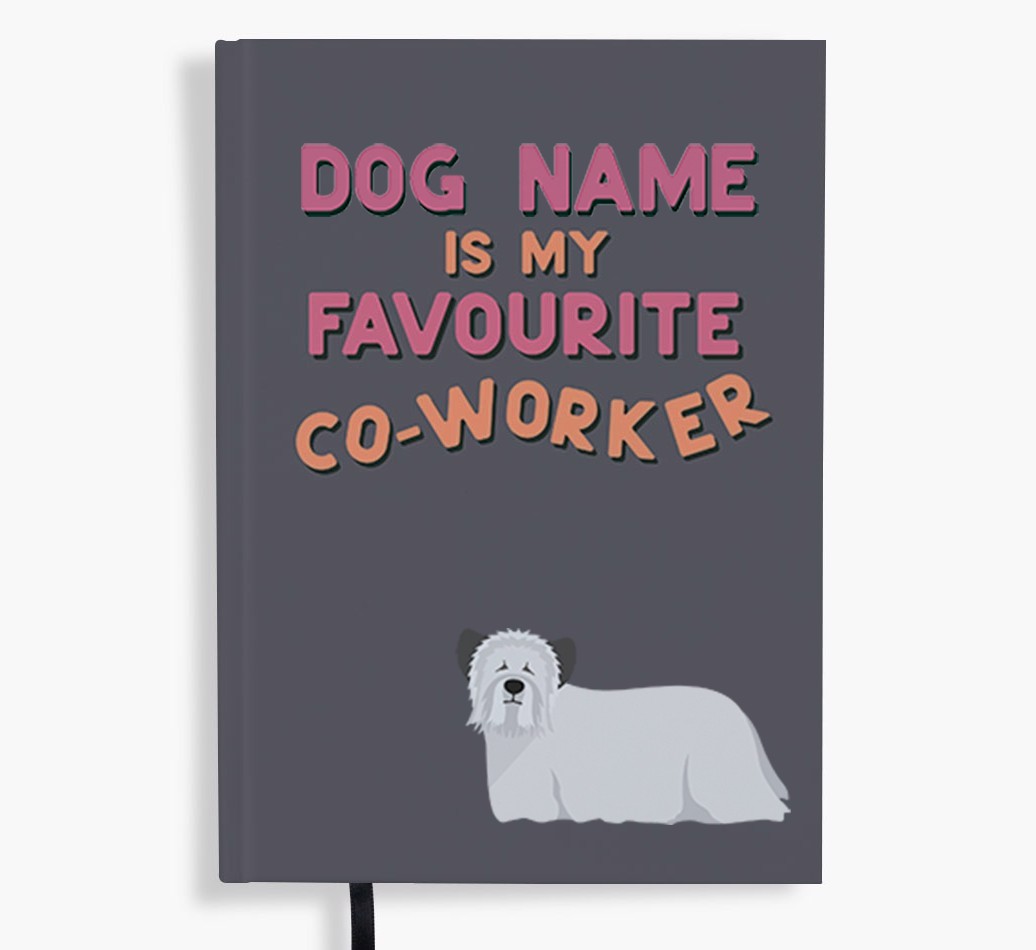 Favourite Co-Worker: Personalised {breedFullName} Notebook