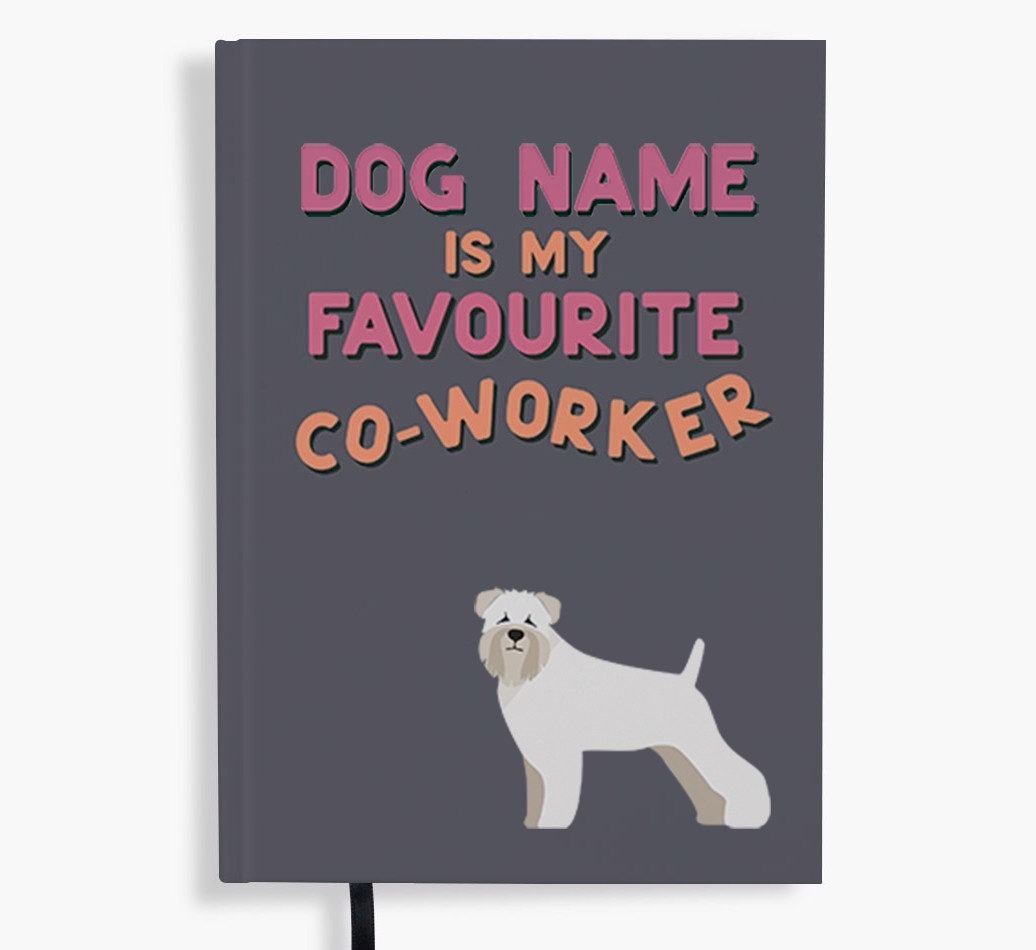 Favourite Co-Worker: Personalised {breedFullName} Notebook