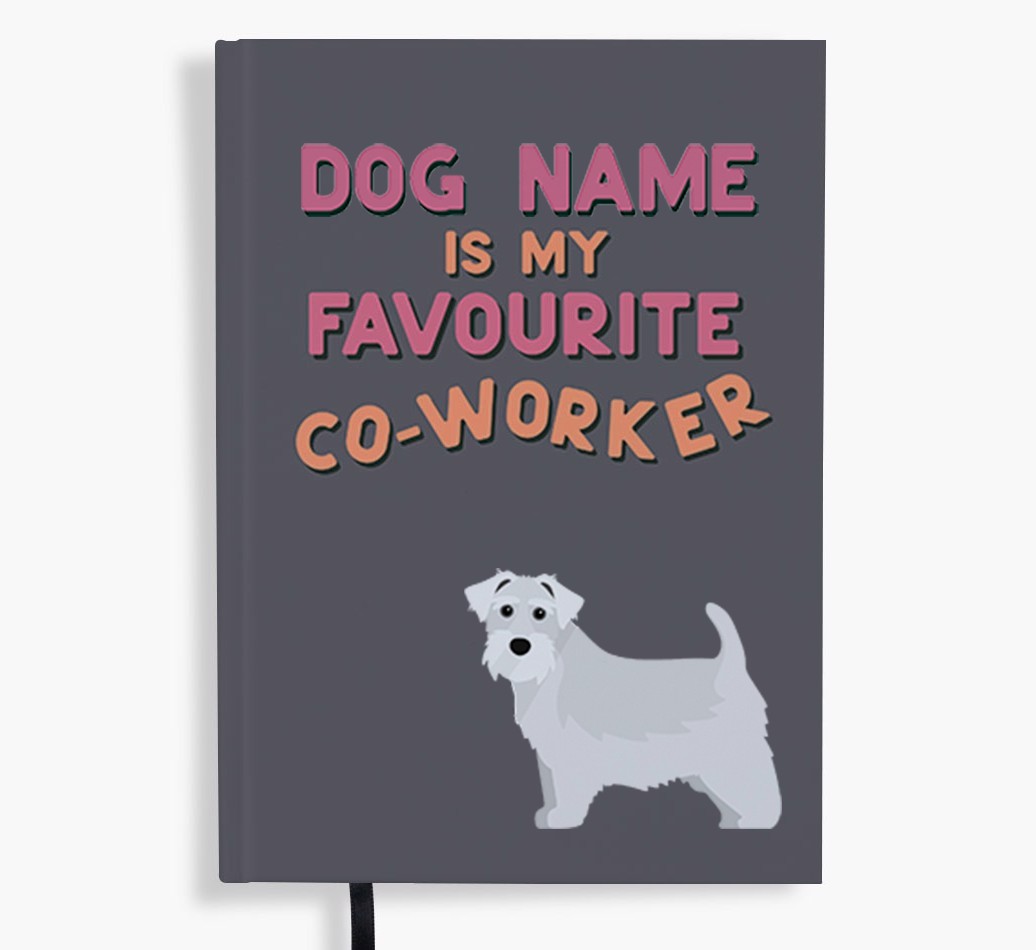 Favourite Co-Worker: Personalised {breedFullName} Notebook