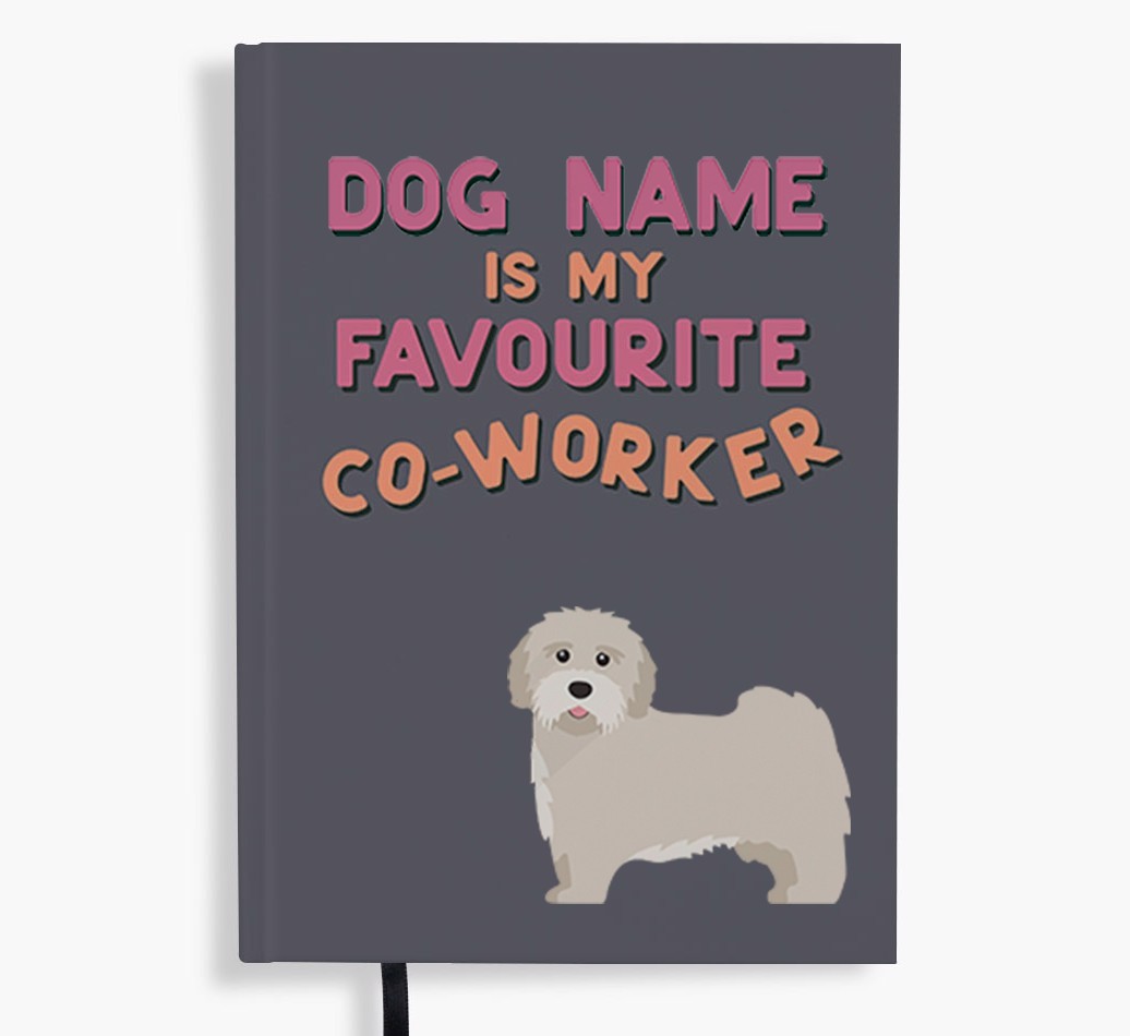 Favourite Co-Worker: Personalised {breedFullName} Notebook