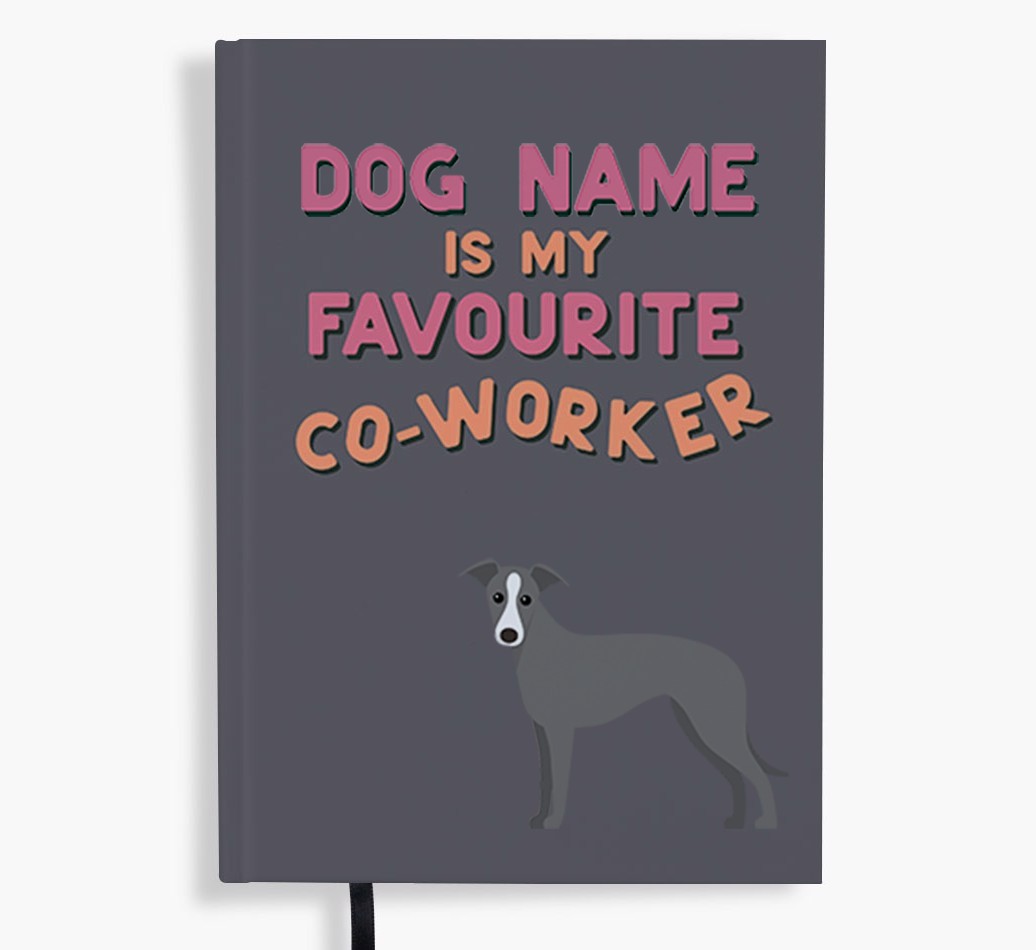 Favourite Co-Worker: Personalised {breedFullName} Notebook