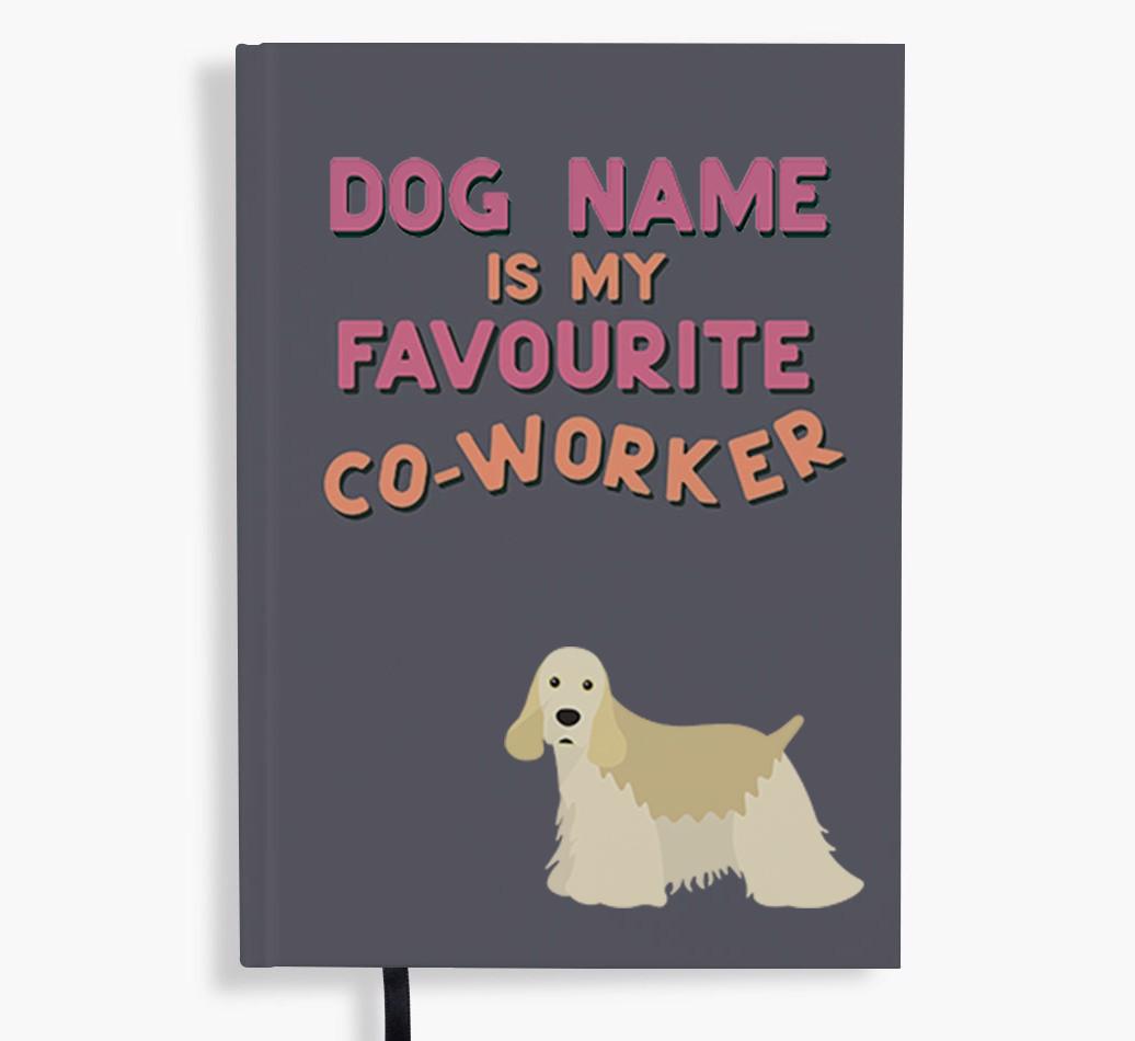 Favorite Co-Worker: Personalized {breedFullName} Notebook