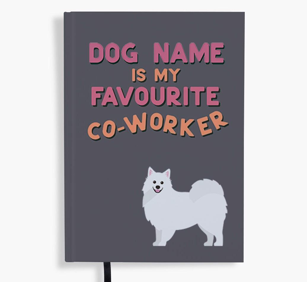 Favorite Co-Worker: Personalized {breedFullName} Notebook