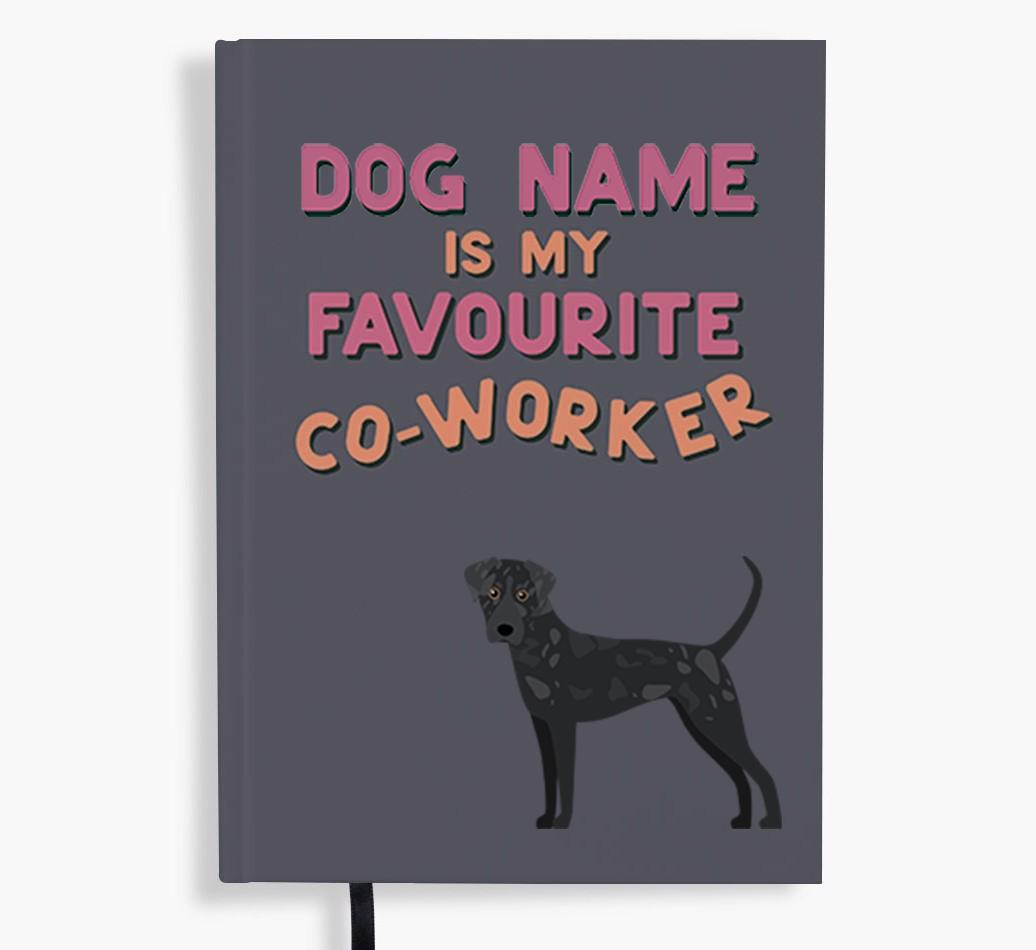 Favorite Co-Worker: Personalized {breedFullName} Notebook
