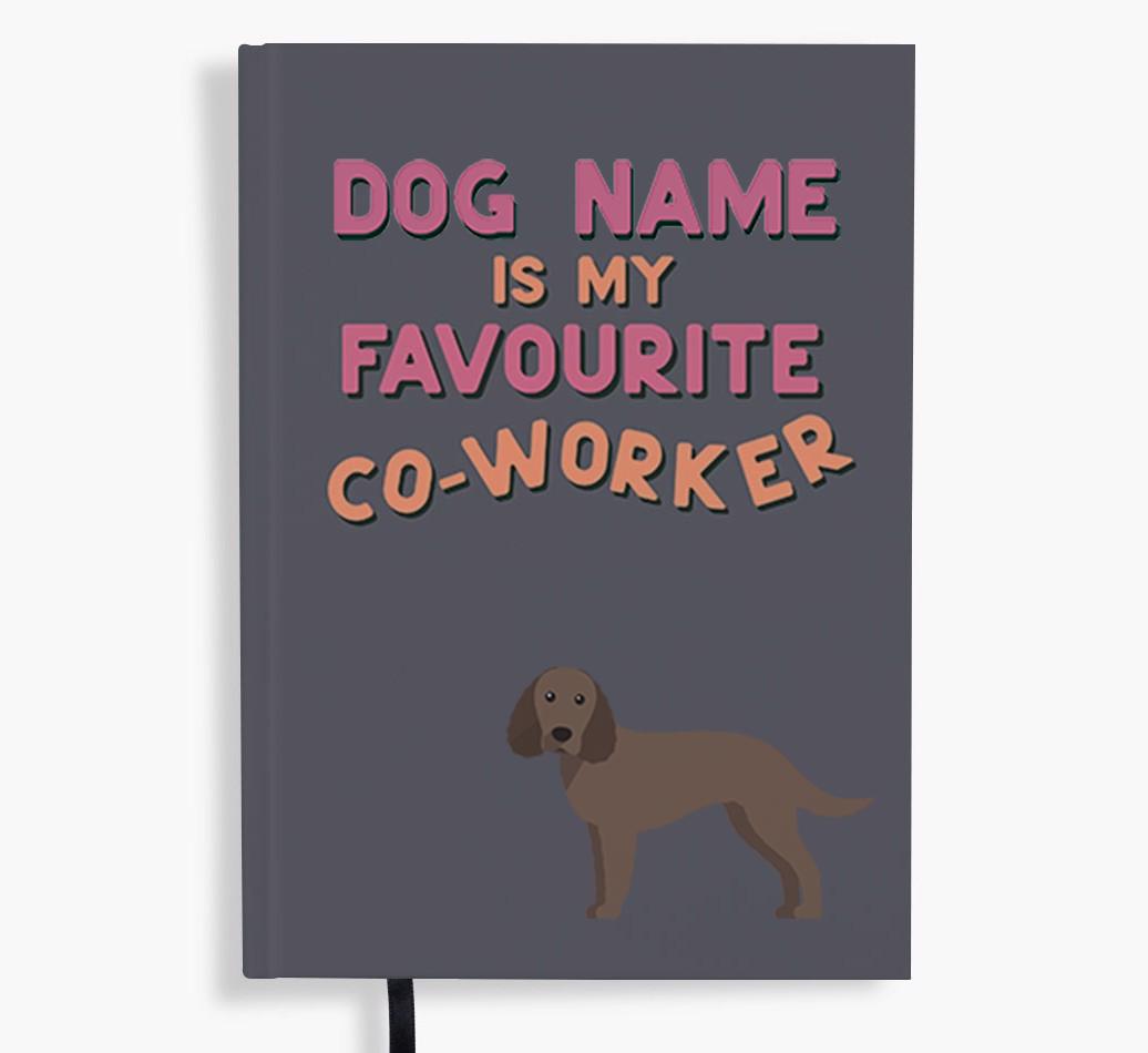 Favorite Co-Worker: Personalized {breedFullName} Notebook