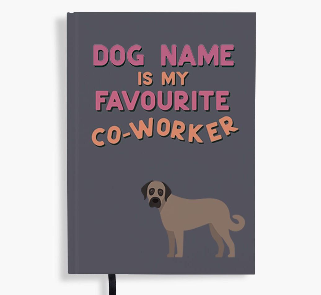 Favorite Co-Worker: Personalized {breedFullName} Notebook