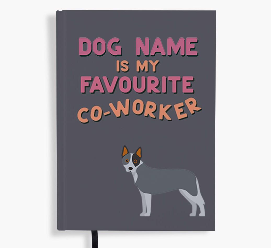 Favorite Co-Worker: Personalized {breedFullName} Notebook