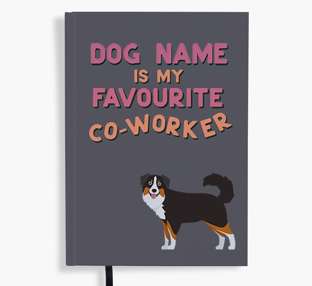 Favorite Co-Worker: Personalized {breedFullName} Notebook