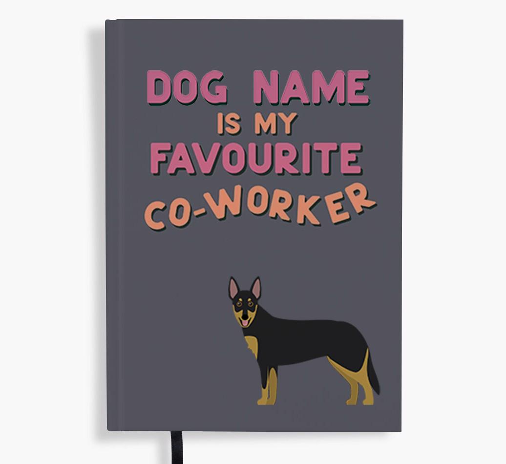 Favorite Co-Worker: Personalized {breedFullName} Notebook