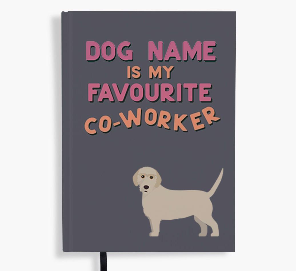 Favorite Co-Worker: Personalized {breedFullName} Notebook