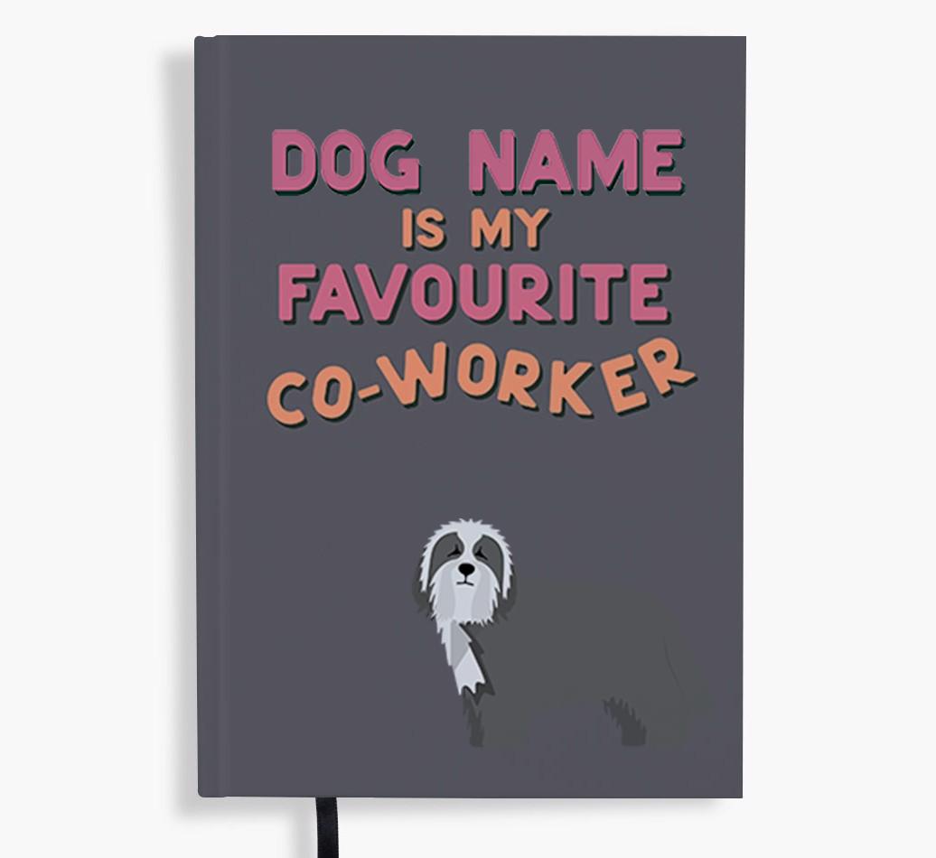 Favorite Co-Worker: Personalized {breedFullName} Notebook