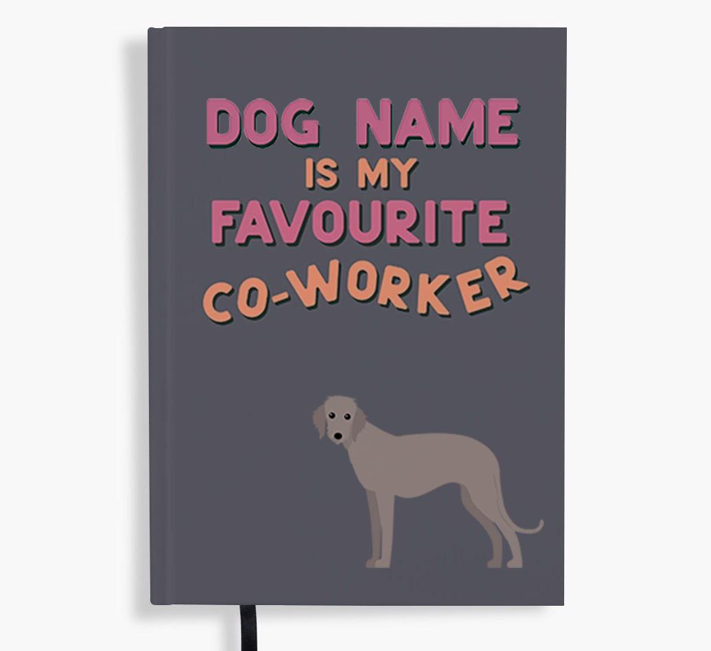 Favorite Co-Worker: Personalized {breedFullName} Notebook