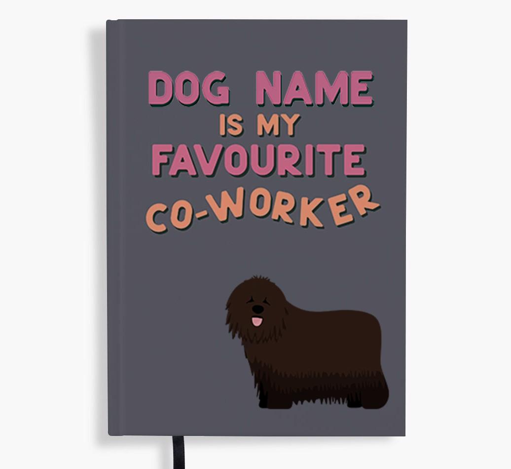 Favorite Co-Worker: Personalized {breedFullName} Notebook