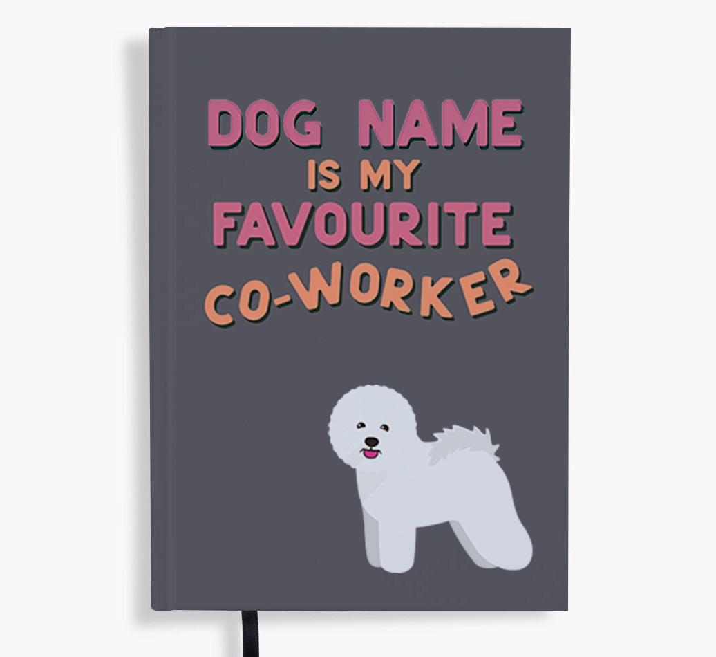 Favorite Co-Worker: Personalized {breedFullName} Notebook