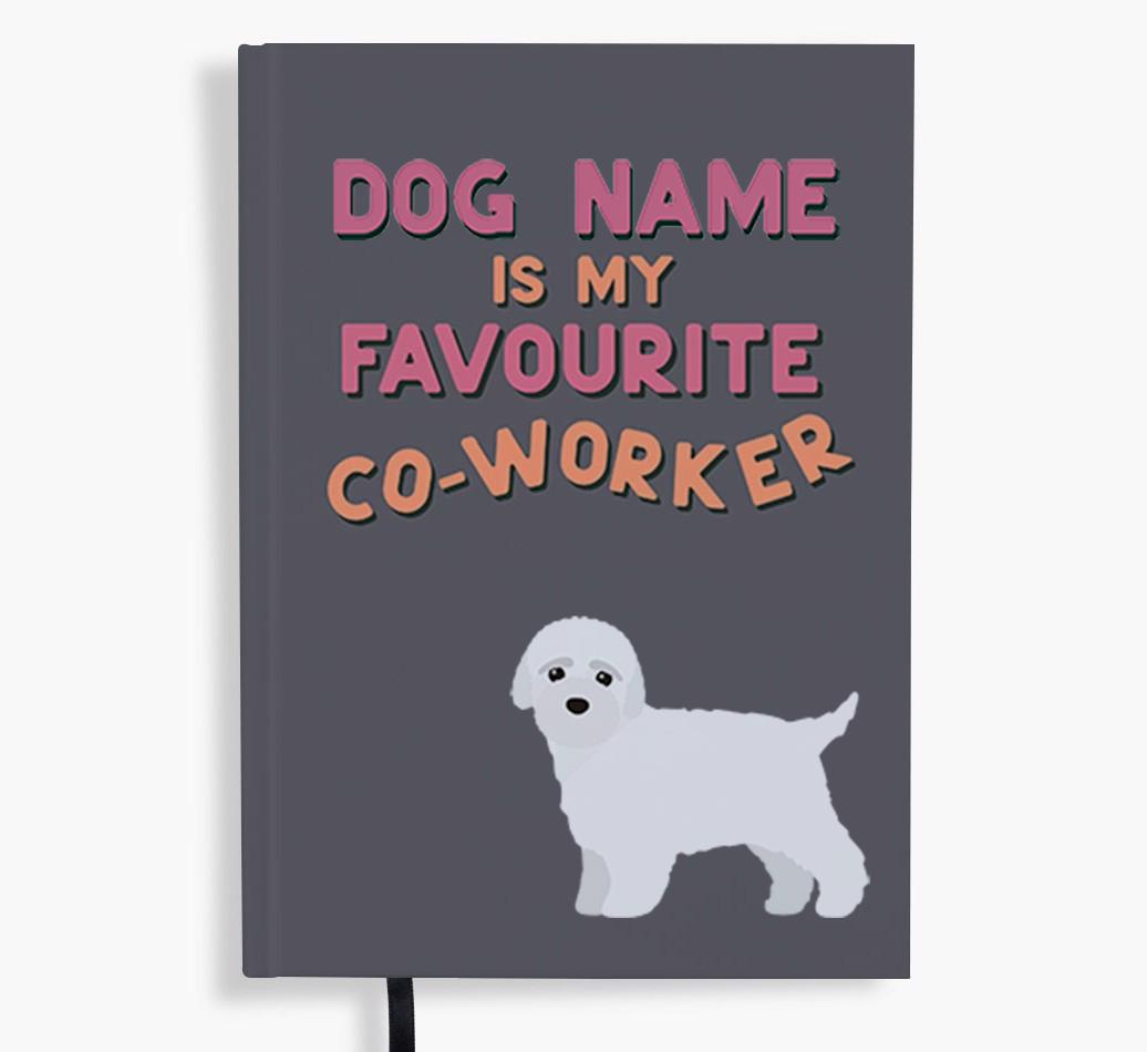 Favorite Co-Worker: Personalized {breedFullName} Notebook