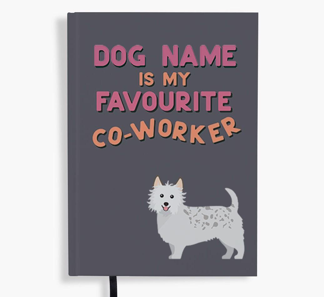 Favorite Co-Worker: Personalized {breedFullName} Notebook