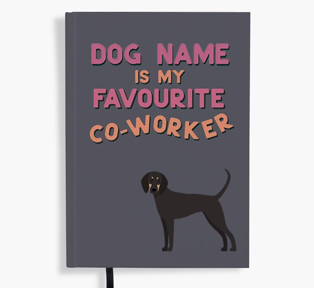 Favorite Co-Worker: Personalized {breedFullName} Notebook