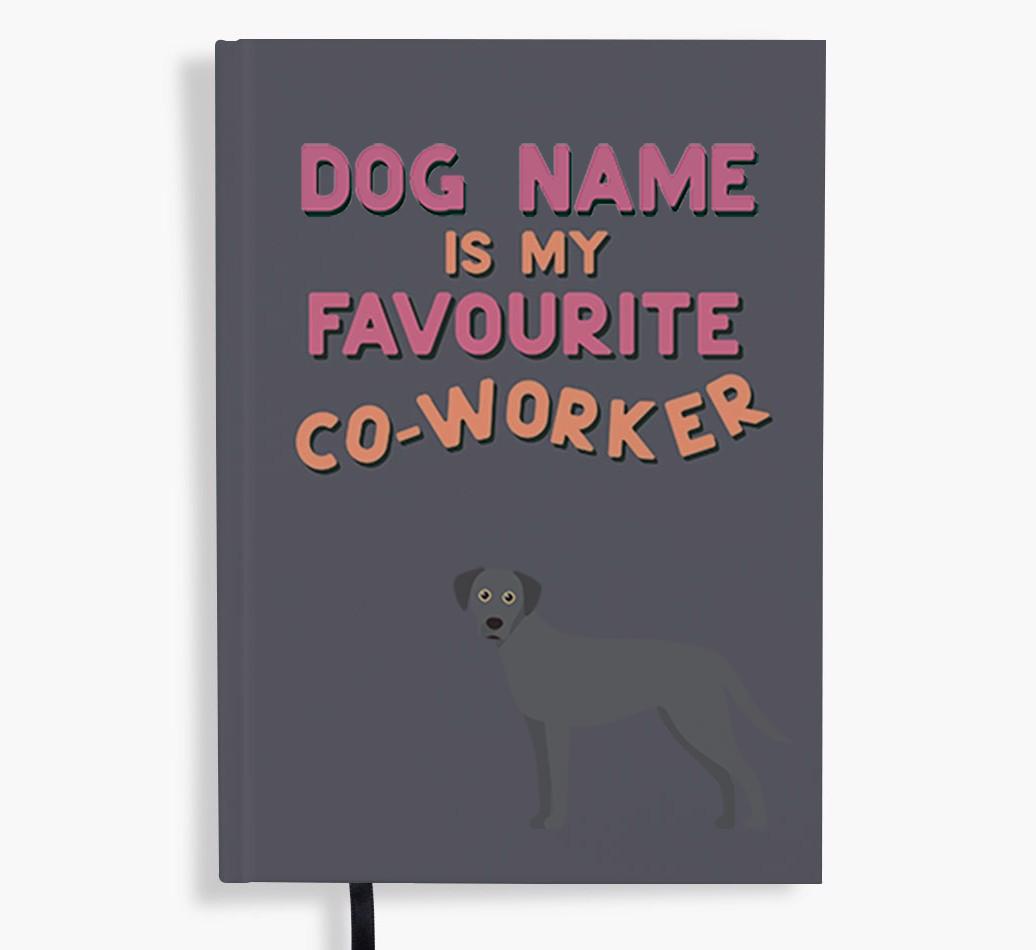 Favorite Co-Worker: Personalized {breedFullName} Notebook