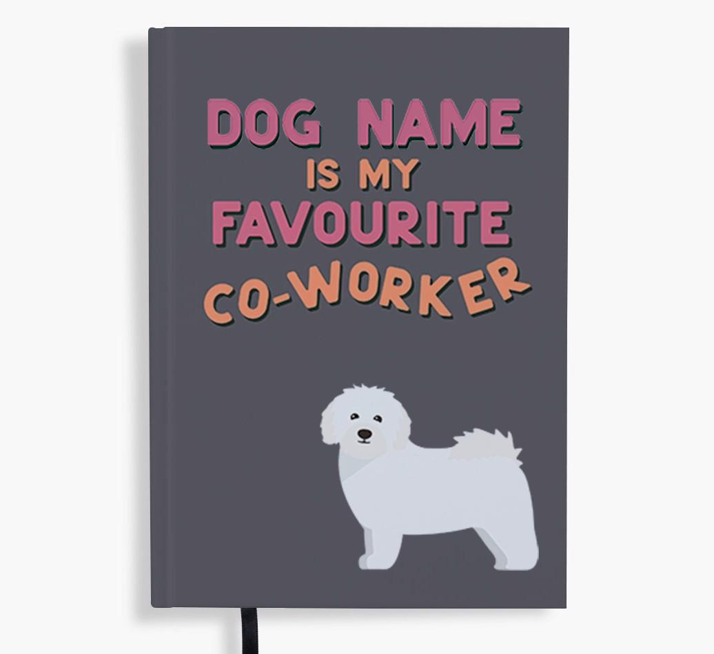 Favorite Co-Worker: Personalized {breedFullName} Notebook