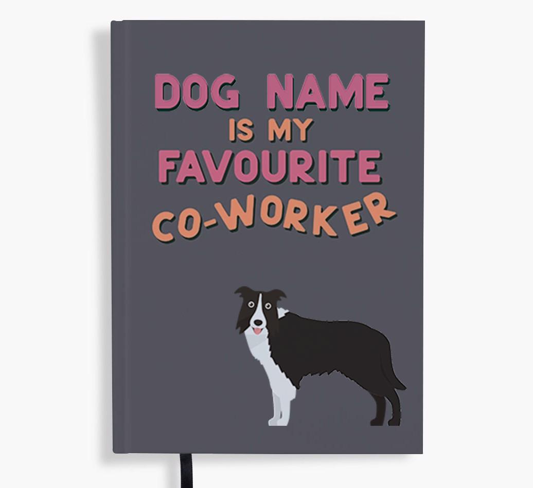 Favorite Co-Worker: Personalized {breedFullName} Notebook