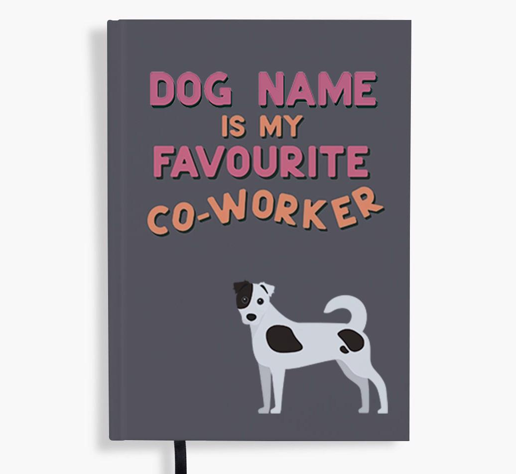 Favorite Co-Worker: Personalized {breedFullName} Notebook