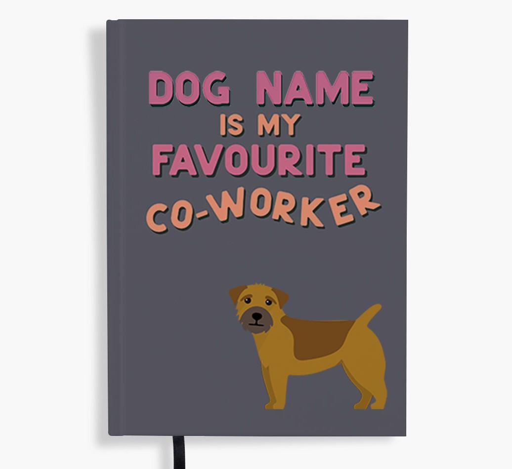 Favorite Co-Worker: Personalized {breedFullName} Notebook
