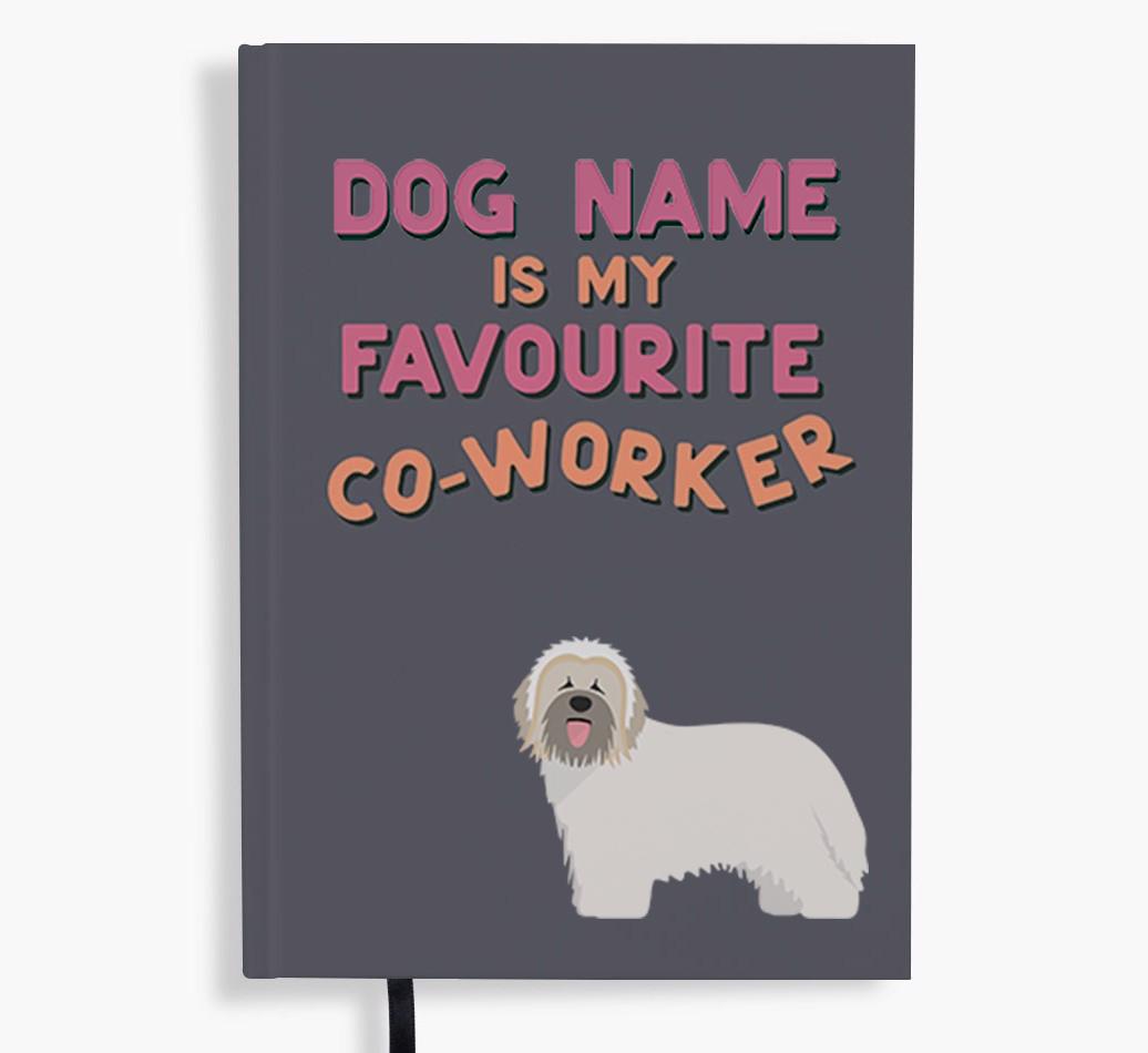 Favorite Co-Worker: Personalized {breedFullName} Notebook