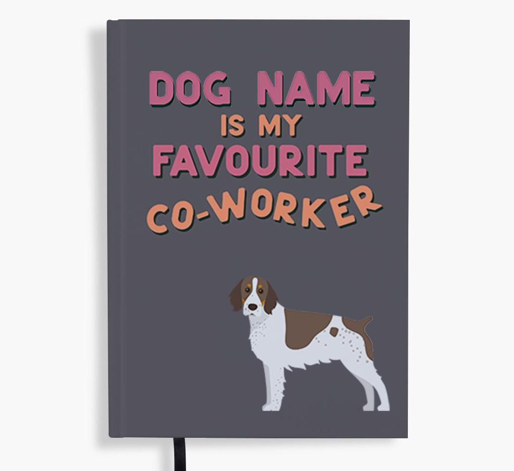 Favorite Co-Worker: Personalized {breedFullName} Notebook