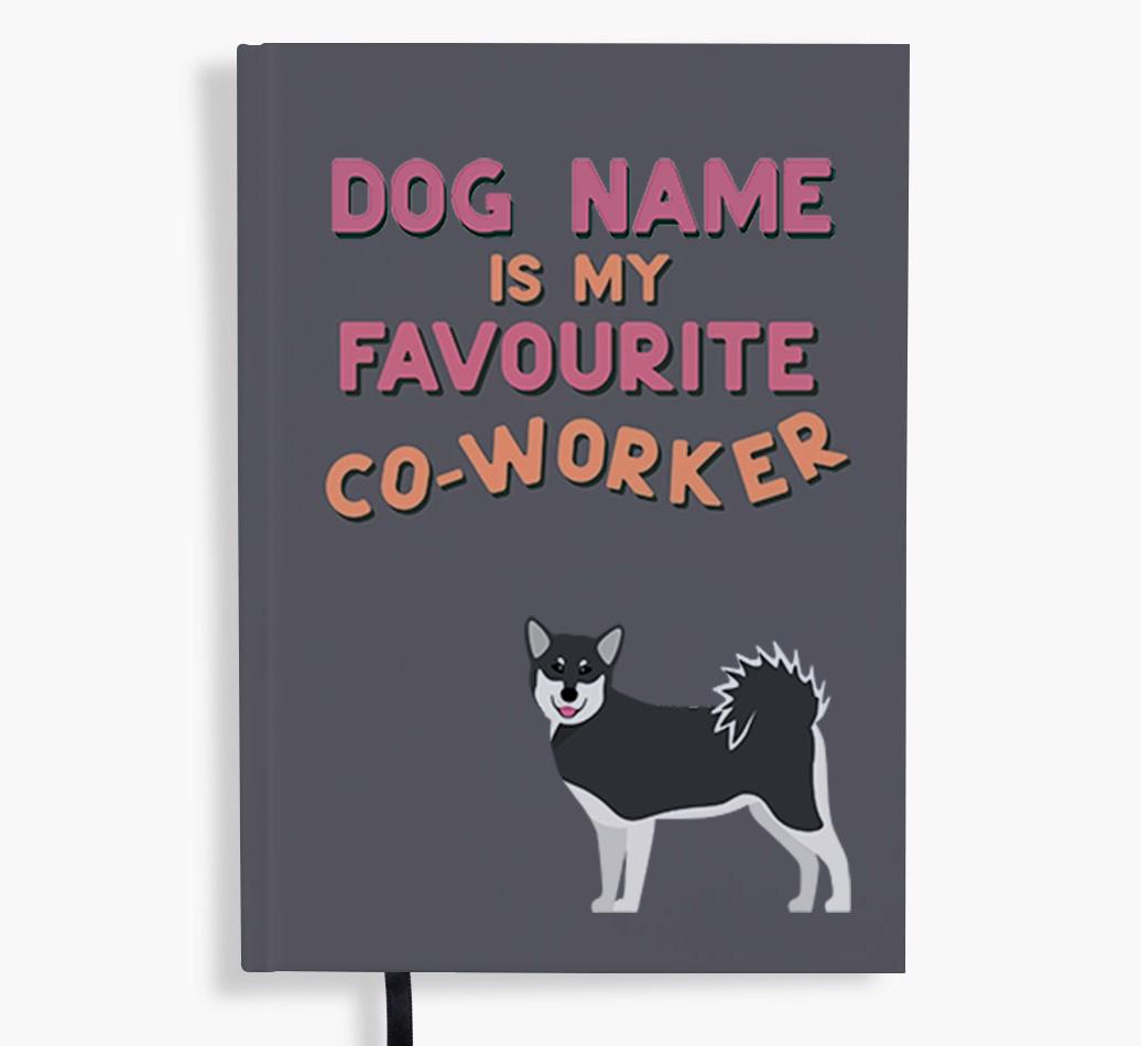 Favorite Co-Worker: Personalized {breedFullName} Notebook